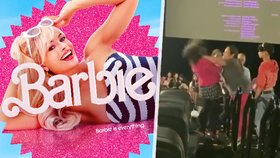 Drama na promítání filmu Barbie: Video zachytilo šílenou rvačku dvou žen!