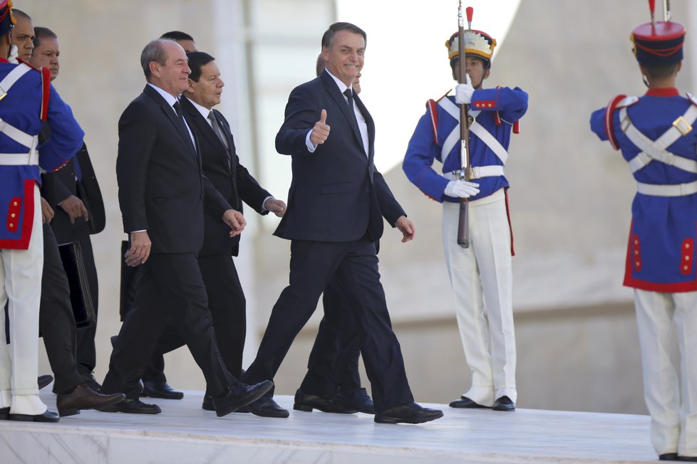 Brazilský prezident Jair Bolsonaro.