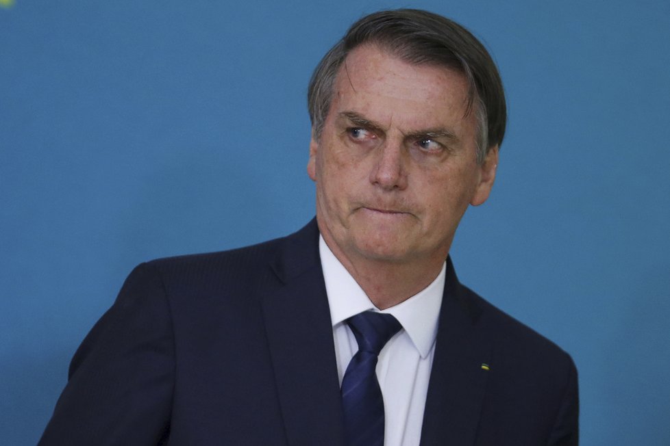 Brazilský prezident Jair Bolsonaro