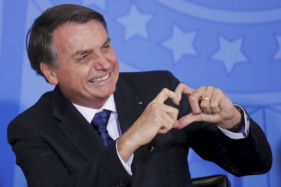 Brazilský prezident Jair Bolsonaro