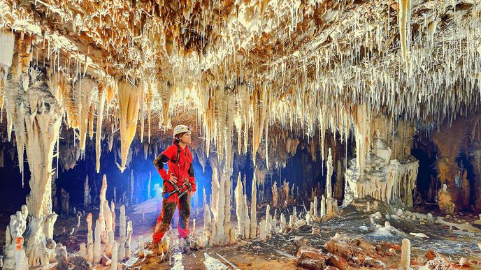Jeskyně Terra Ronca v Brazílii.