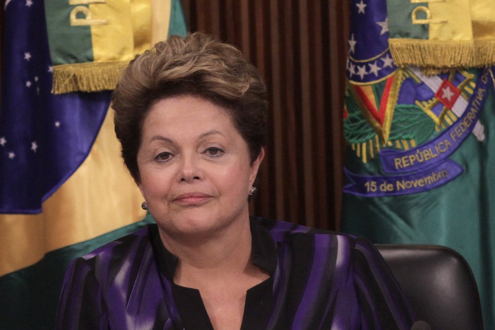 Brazilská prezidentka Dilma Rousseff