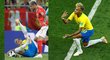 Za fauly na Neymara hrozí Švýcarovi Behramimu smrtí.
