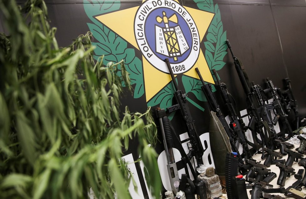 Policie v Brazílii rozbila gang vedený Čechem (ilustrační foto.)