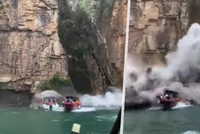 Po pádu skály na turisty zahynulo deset lidí: Žena popsala děsivou scénu!