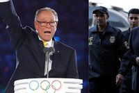 Skandál v Riu. Šéf Brazilského olympijského výboru podplácel, z vězení je venku