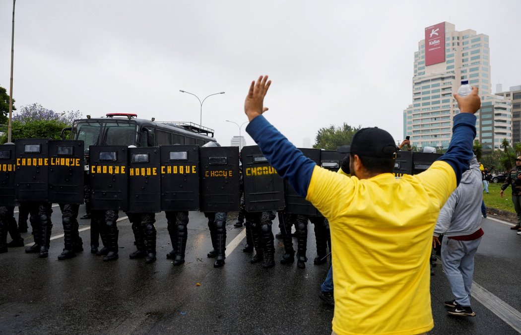 Protesty v Brazílii. (2.11.2022)