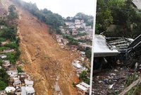 Smrtící povodně: Bahenní apokalypsa, pátrání po přeživších a přes 150 mrtvých v Brazílii