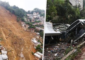 Ničivé záplavy v Brazílii (únor 2022)