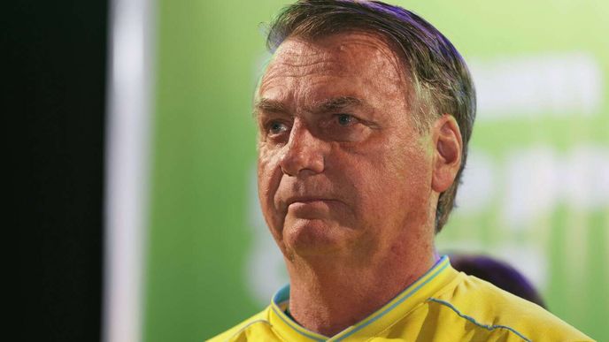 Brazislý exprezident Jair Bolsonar Brazislý exprezident Jair Bolsonar