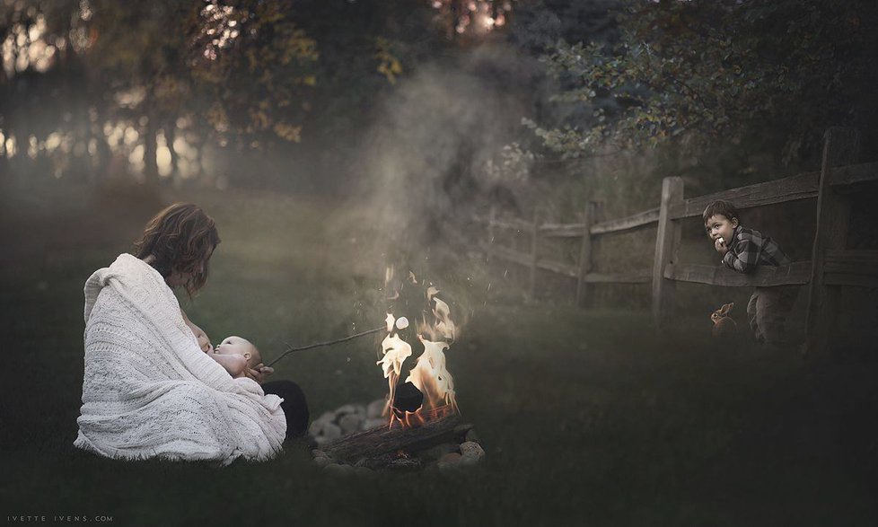 Fotoprojekt Bohyně Kojení - Breastfeeding Goddess