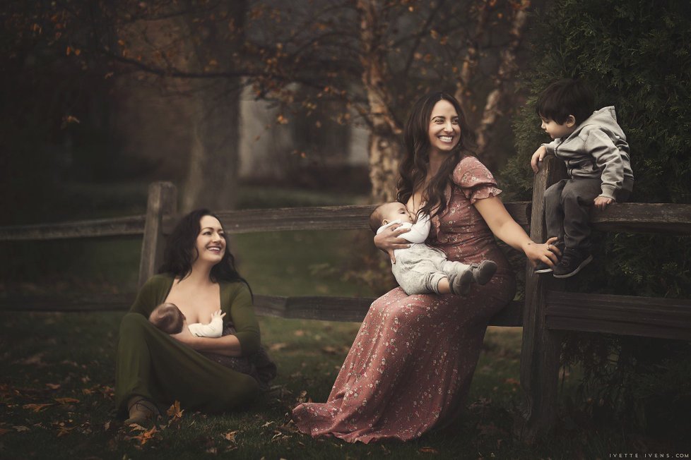 Fotoprojekt Bohyně Kojení - Breastfeeding Goddess