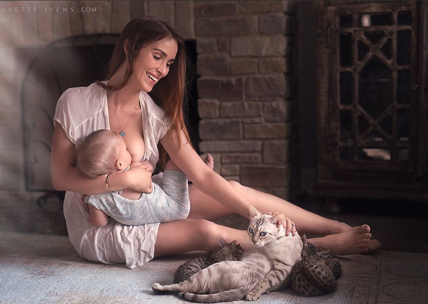 Fotoprojekt Bohyně kojení - Breastfeeding Goddess