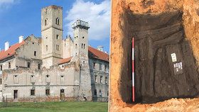 Archeologové z Archaia Brno našli při průzkumu břeclavského zámku doklady, že už kolem roku 1000 bylo v Břeclavi osídlení.