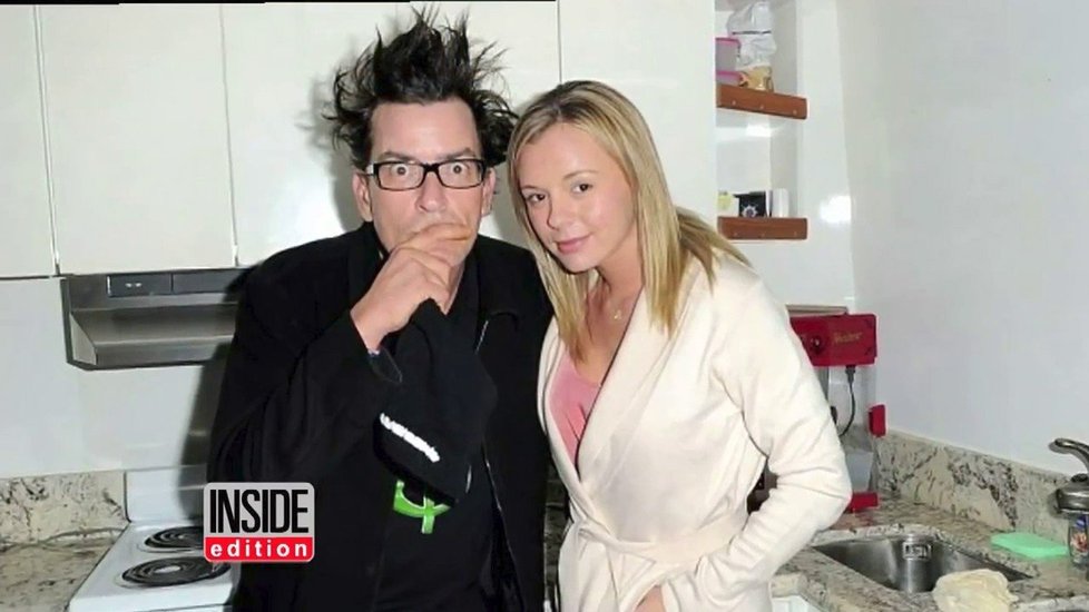 Bree Olson a Charlie Sheen.