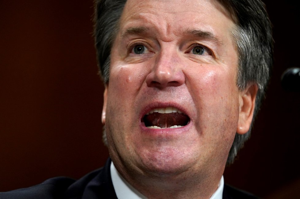 Kandidát na soudce Brett Kavanaugh