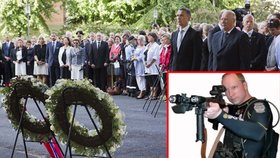 Rok od masakru si Norsko připomělo památku Breivikových obětí.