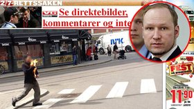 U soudu s Breivikem se zapálil muž