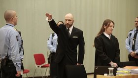 Soud zamítl stížnost extremisty Breivika na podmínky ve vězení
