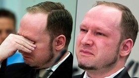 Bestiální zabiják Breivik se u soudu rozplakal nad svým vlastním videem