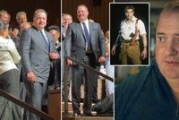 Zavržená hvězda Mumie Brendan Fraser se vrací: Za morbidně obézního hrdinu ovace ve stoje!