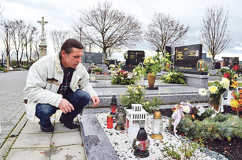 Břetislav Čaňo šel rok po nehodě k hrobu dcery.