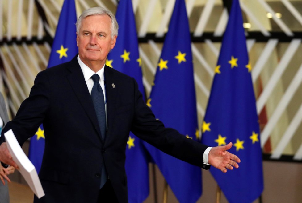 Unijní vyjednavač Michel Barnier (25.11.2018)