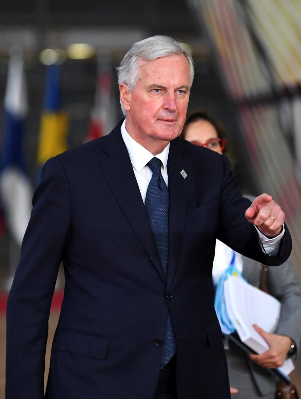 Unijní vyjednavač Michel Barnier (25.11.2018)
