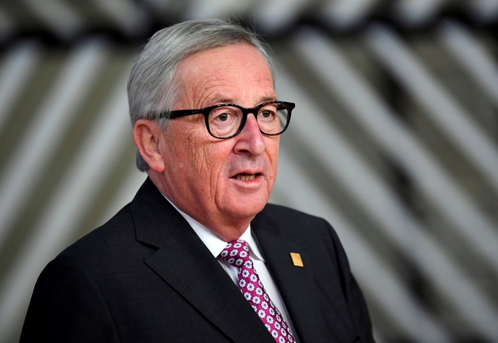 Předseda EU Jean-Claude Juncker na mimořádném summitu v Bruselu (25.11.2018)