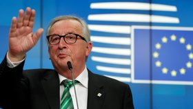 Jean-Claude Juncker v Bruselu (14. 12. 2018)