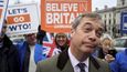 Británie se připravuje na rozhodnutí o Brexitu (Nigel Farage na snímku)