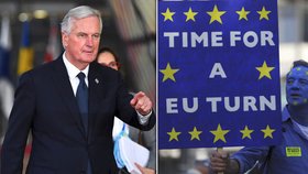 Unijní vyjednavač Michel Barnier; Dohoda je unií schválena