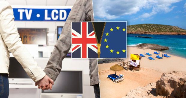 Brexit ovlivní českou spotřebu a může zdražit už letošní dovolenou.