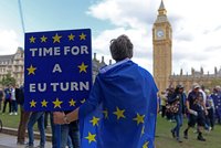 „Politici nám lhali.“ 3000 lidí demonstrovalo za návrat Británie do EU: Brexit jako katastrofa