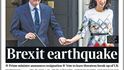  Britské listy píší o zemětřesení i o zrození nové Británie 