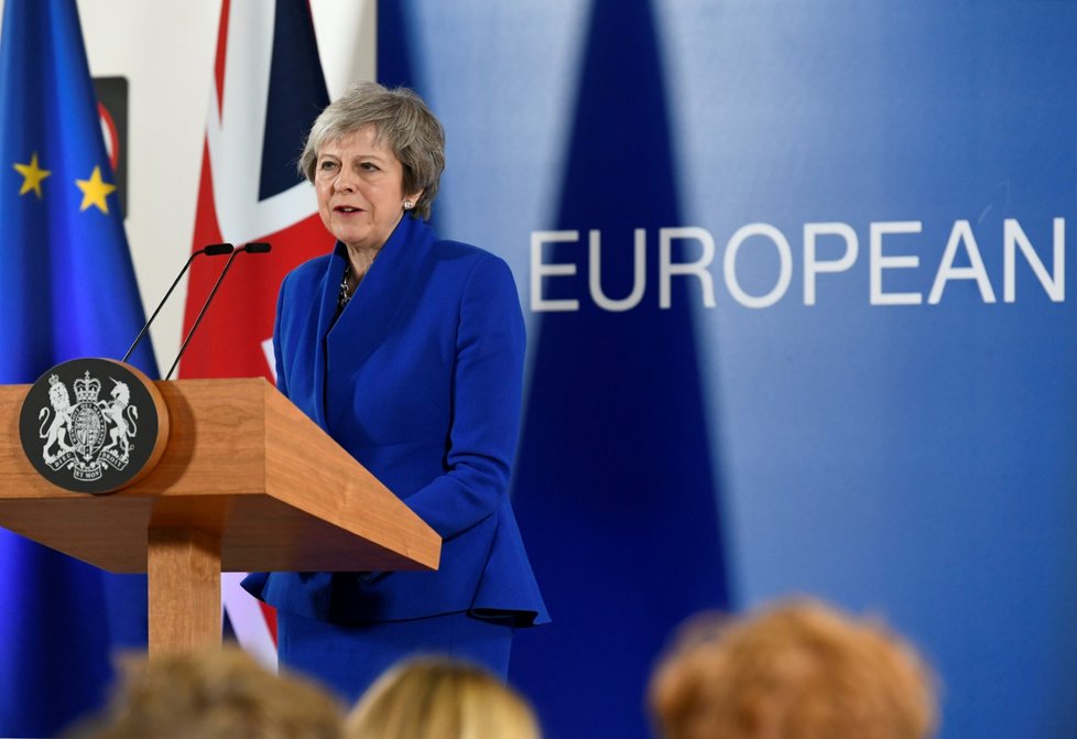 Lídři EU podpořili dohodu o brexitu: Theresa Mayová (25. 11. 2018)