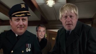 Brexit, Boris Johnson a Titanic: Britská satira zaplavuje internet jako lavina