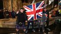 Britové slavili vystoupení země z Evropské unie