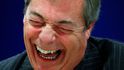 Britská rozlučka v EU kvůli brexitu: Britští europoslanci se loučí s Bruselem. Na snímku Nigel Farage