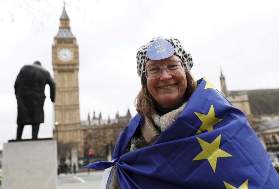 Odpůrci brexitu protestovali v Londýně