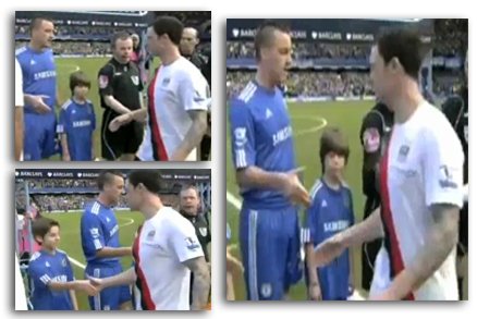 Wayne Bridge nemá vůči Terrymu žádný respekt. &#34;A proto jsem mu ruku nepodal,&#34; řekl.