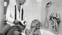 Pravou královnou vany plné bublinek je Brigitte Bardot, v koupelně se objevila hned v několika filmech