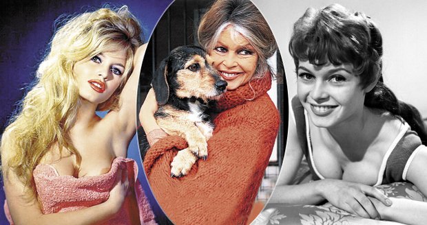 Herečka Brigitte Bardot