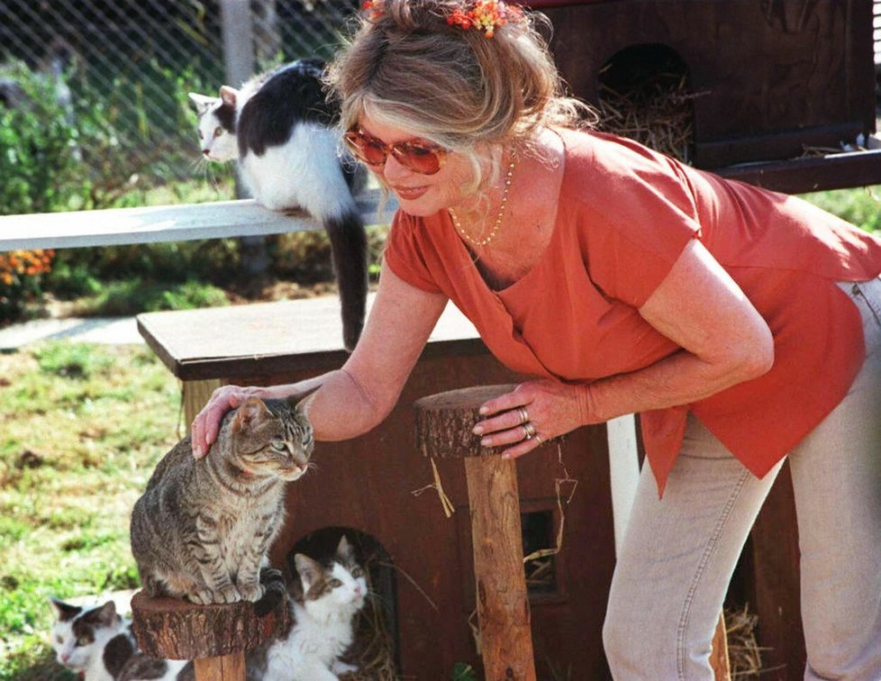 Brigitte vždycky milovala zvířata.