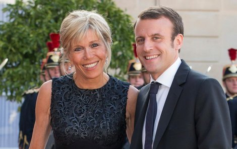 S manželem, prezidentem Emmanuelem Macronem (46).