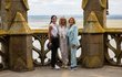 Brigitte Macronová a Jill Bidenová vyrazily ve Francii na ikonický ostrov Mont-Saint-Michel (červenec 202š)
