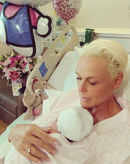 Brigitte Nielsen se pochlubila dcerkou.