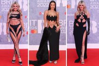 50 odstínů černé z Brit Awards: Rukavice dominy, hříšné rozparky i odhalené pupíky!