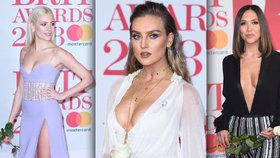 Pokrytecké chování na Brit Awards: Dámy bojují proti obtěžování, vystavily ale prsa i rozkrok!