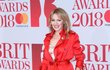 Kylie Minogue na udílení Brit Awards